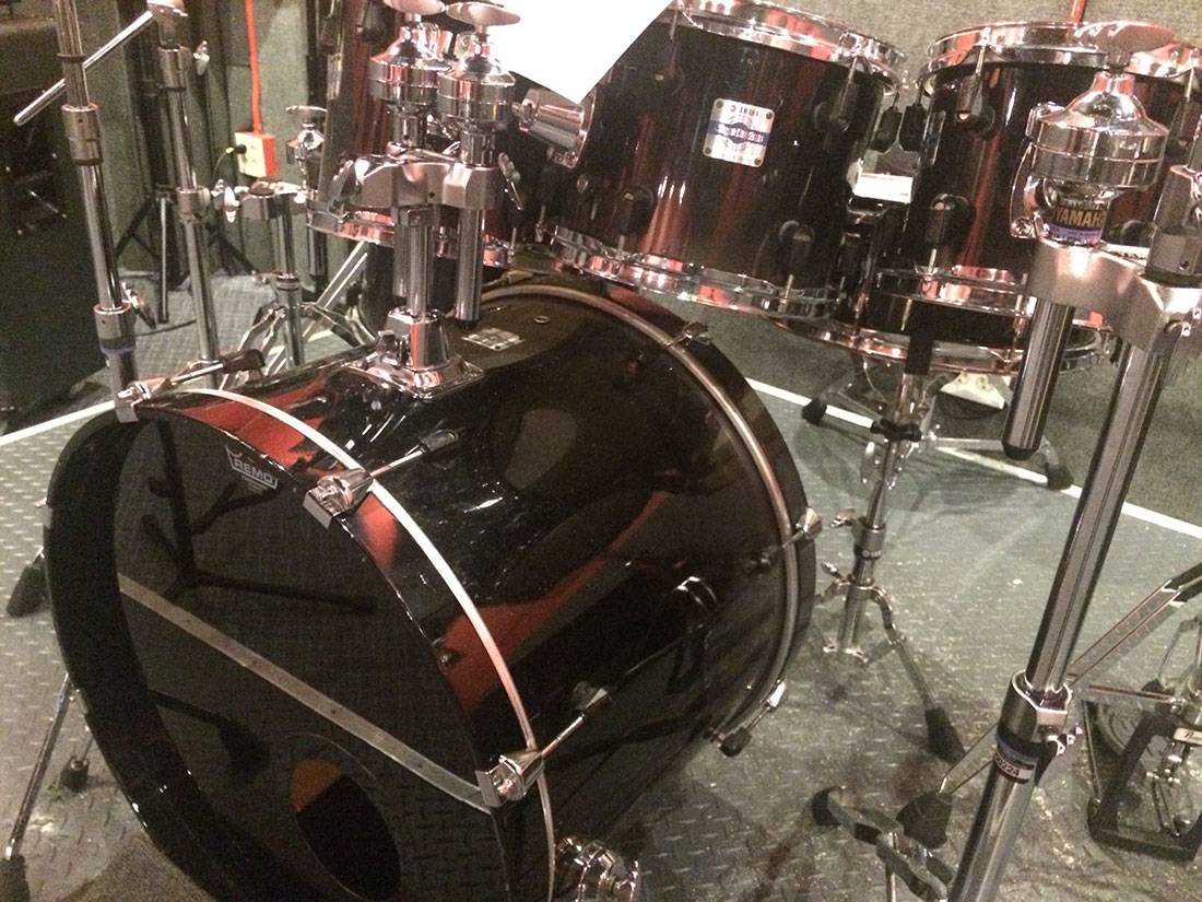Yamaha Stage Custom Nouveau Drum Kit (7 piece, Black Fade)